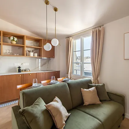 Designer One-bed - Marais - Free Parking Párizs